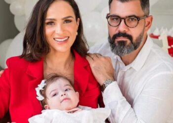 Caçula de Juliano Cazarré fica em pé pela primeira vez: “Milagre”