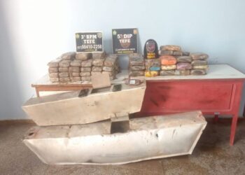 No Amazonas, operação apreende 100 quilos de droga avaliados em R$ 1,2 milhão