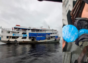 Trio é preso e embarcação que transportava drogas é apreendida no Amazonas