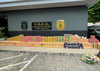 No AM, dupla é presa com cerca de uma tonelada de drogas, avaliada em R$ 9,5 milhões