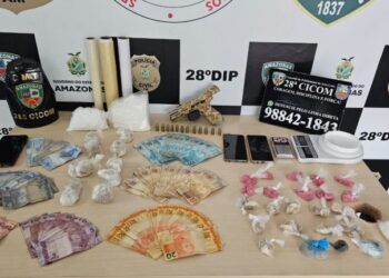 Operação prende cinco membros de grupo criminoso, em Manaus
