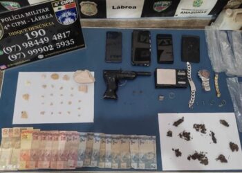 Três homens são presos e um adolescente apreendido por tráfico de drogas no AM