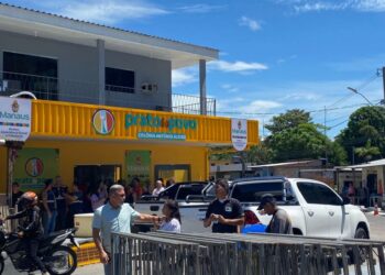 Terceira unidade do ‘Prato do Povo’ é inaugurada no Colônia Antônio Aleixo, em Manaus