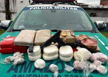 Suspeito é preso e 23 kg de drogas são apreendidos na Zona Leste de Manaus