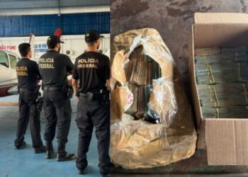 Crimes eleitorais: PF apreende malote de dinheiro em avião no Aeroclube do AM