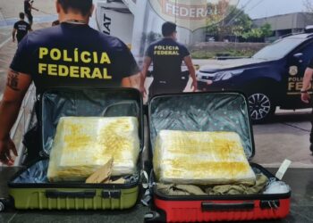 Mulher é presa com 32 kg de drogas no aeroporto de Manaus