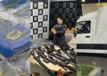 Megaoperação da PMAM apreende sete fuzis, meia tonelada de skunk e duas lanchas no bairro Educandos