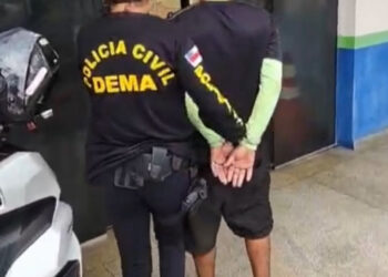 Preso suspeito por esfaquear cachorro e tentar matar primo em Manaus