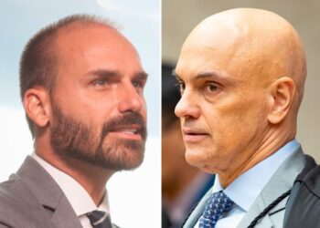 Eduardo Bolsonaro ameaça Moraes: “Irei às últimas consequências”