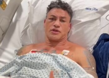 Popó publica vídeo no hospital e diz que passará por cirurgia após confusão em ringue