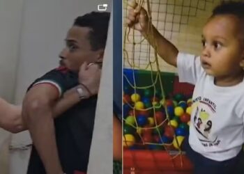 Familiares voam pra cima de Padrastro que matou menino em Queimados, na Baixada Fluminense, no Rio de Janeiro.