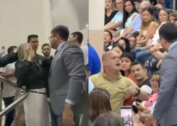 Rodrigo Guedes é vaiado após bater boca com a população na CMM: “Ele tava descontrolado”