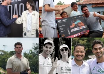 APÓS GANHAR VISIBILIDADE AO LADO DE AMOM, MATHEUS GARCIA, CRÍTICO DA VELHA POLÍTICA, MUDA DE LADO E SE ALIA A ADAIL FILHO